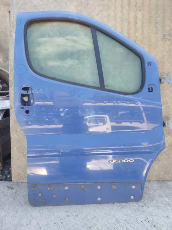 DRZWI PRAWE TRAFIC VIVARO PRIMASTAR 01-14 NR9 NIEBIESKIE