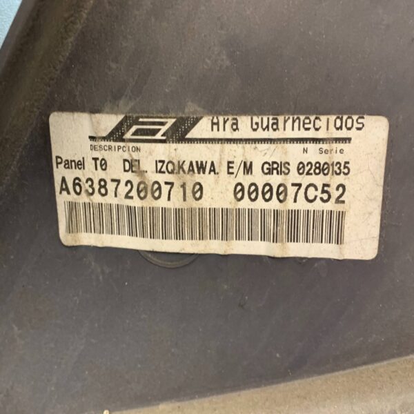 BOCZEK DRZWI LEWY PRZÓD A6387200710 VITO W638