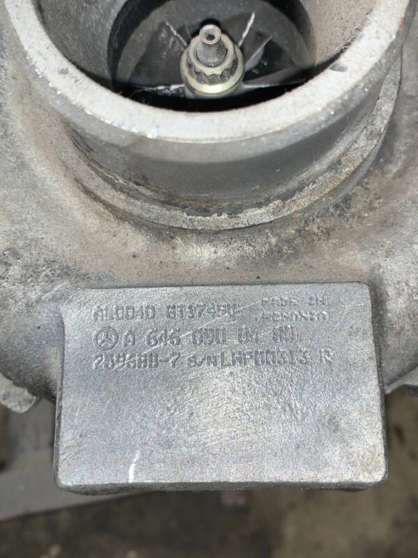 TURBOSPRĘŻARKA MERCEDES SPRINTER W906 A6460900480