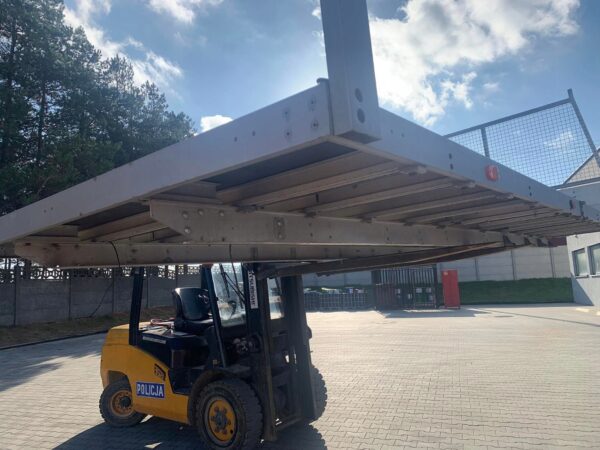 PAKA ZABUDOWA LAMAR ALUMINIOWA 10 EUROPALET 490X220mm