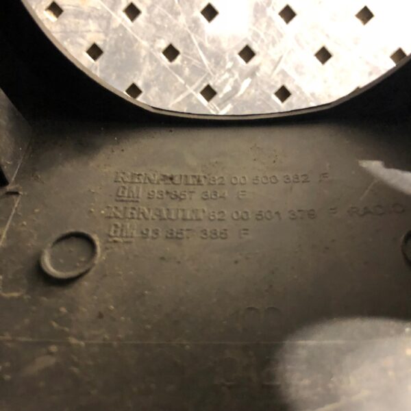 OBUDOWA STACYJKI RENAULT TRAFIC 8200500382F