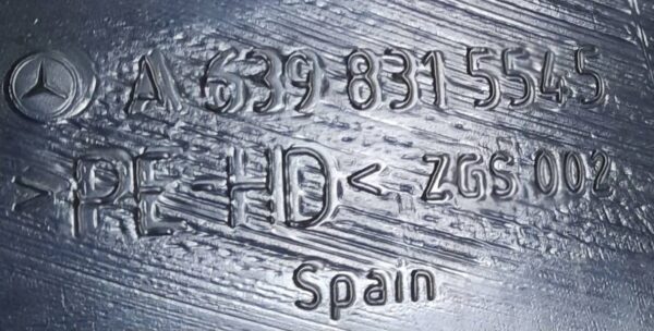 KIEROWNICA POWIETRZA VITO W639 A6398315545