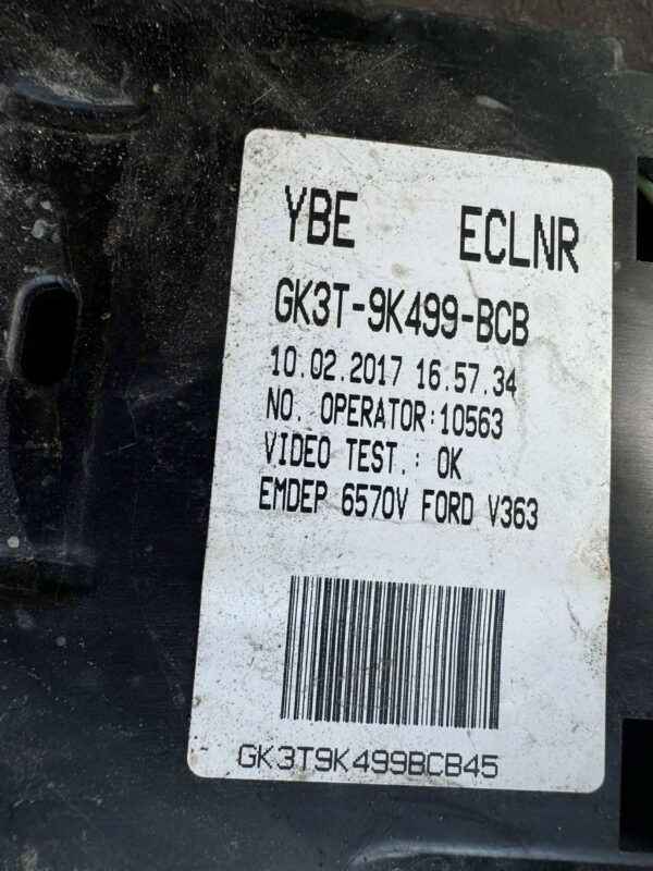 INSTALACJA WIĄZKA SILNIKA SKRZYNKA FORD TRANSIT MK8 2.0 TDCI GK3T9K499BCB