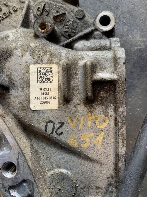 OSŁONA ŁAŃCUCHA ROZRZĄDU VITO W639 651 A6510150802