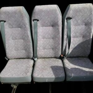 FOTEL KANAPA Z PASAMI ZABUDOWA TRANSIT DUCATO MASTER UNIWERSALNA 3 MIEJSCA