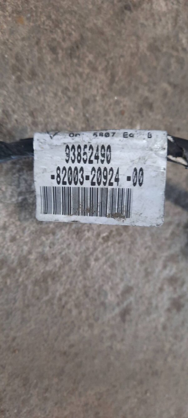 WIĄZKA DRZWI PRAWY TYŁ TRAFIC II 8200320924