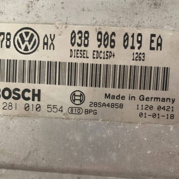 KOMPUTER STEROWNIK SILNIKA 038906019EA VOLKSWAGEN PASSAT