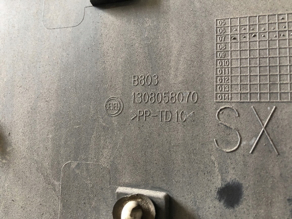 LISTWA DRZWI LEWY TYŁ FIAT DUCATO 06-12 1308058070