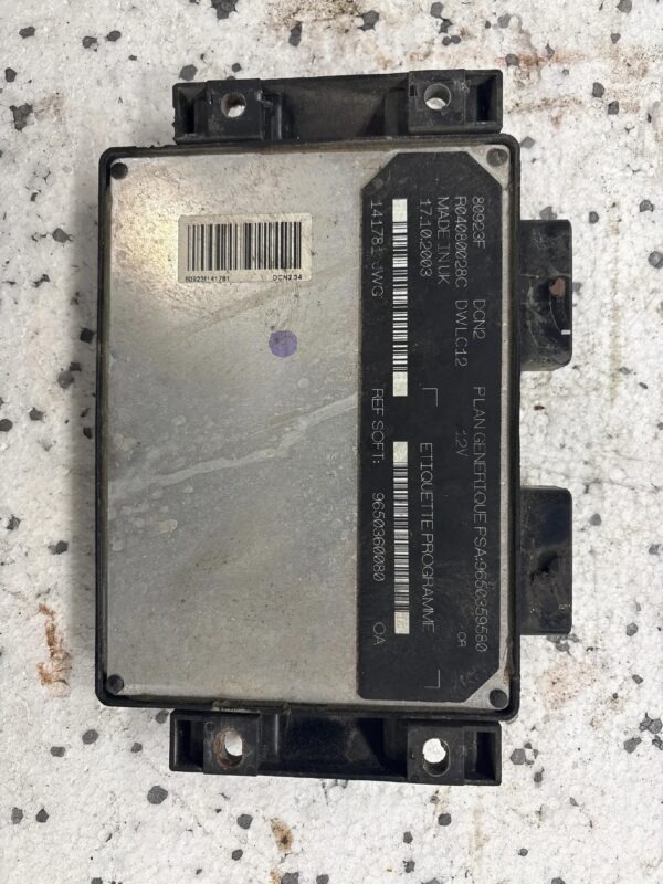 KOMPUTER SILNIKA FIAT SCUDO II 9650359580