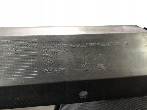 MOCOWANIE PLASTIK RENAULT TRAFIC III 969948670R