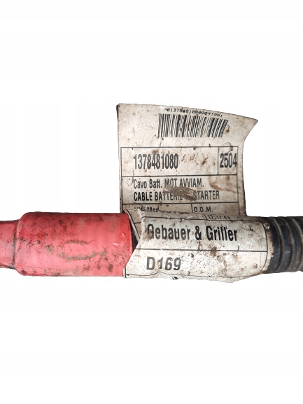 PRZEWÓD ALTERNATORA DUCATO 2.2 1378481080