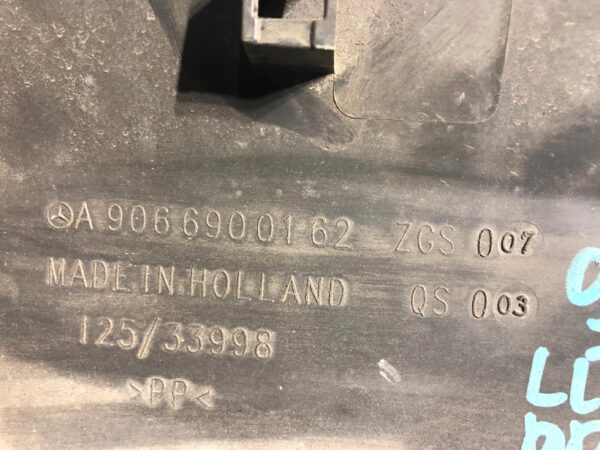 LISTWA DRZWI LEWY PRZÓD NR 9 SPRINTER A9066900162