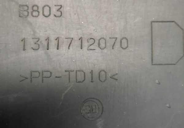 LISTWA BŁOTNIKA PRAWY TYŁ DUCATO/BOXER/JUMPER 1311712070