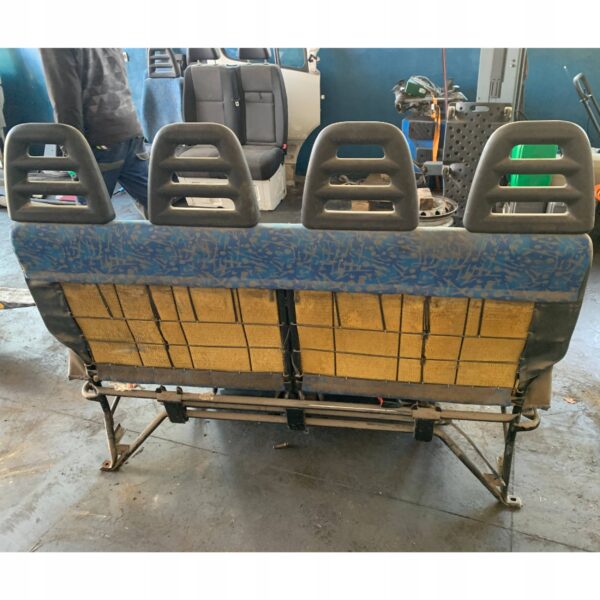 FOTEL KANAPA 4 OSOBOWA DUBEL KABINA IVECO DAILY