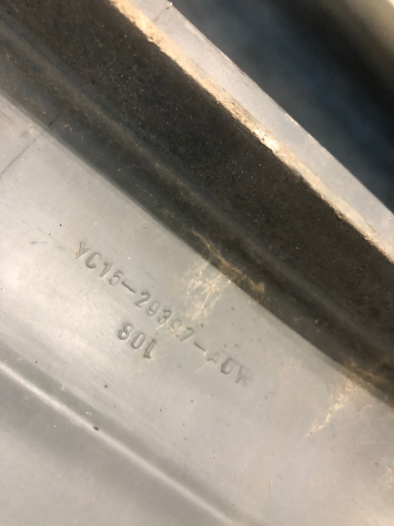 LISTWA ZDERZAKA LEWY TYŁ TRANSIT MK7 YC1529397ADW