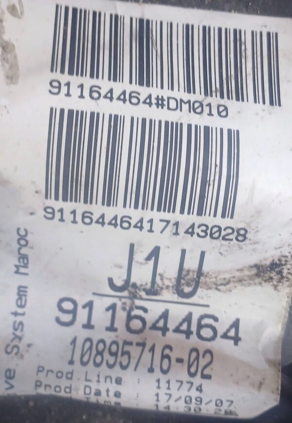 WIĄZKA PRZEWODÓW KLAPA TYLNA MASTER III 91164464