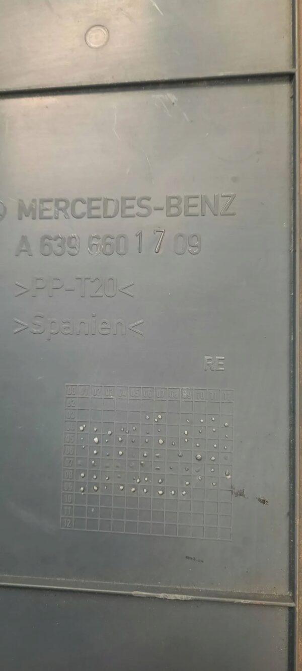 KONSOLA PANEL FOTELA A6395601709 VITO