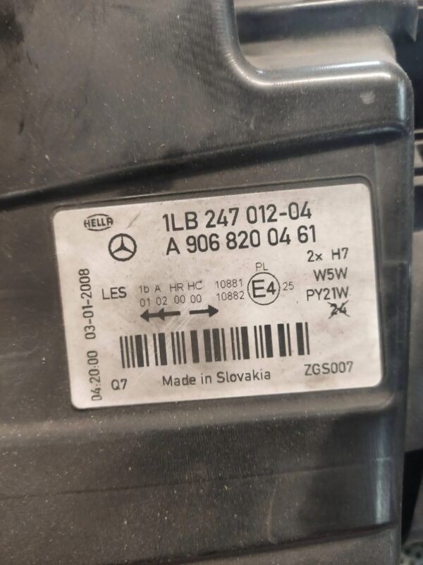 SPRINTER W906 ANGLIK A9068200461