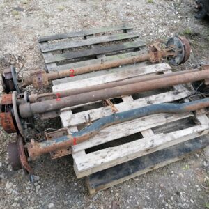 OŚ TYLNA MASTER MOVANO 15 CALI 98-00 BĘBEN