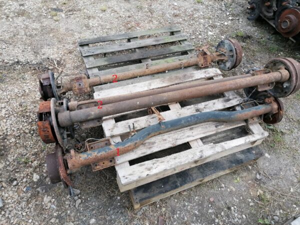 OŚ TYLNA MASTER MOVANO 15 CALI 98-00 BĘBEN