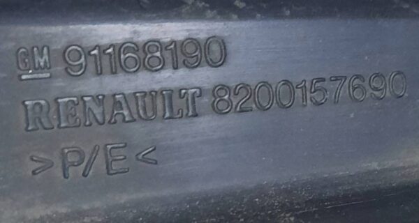 PANEL MOCOWANIA CHŁODNICY TRAFIC II 150 8200157690