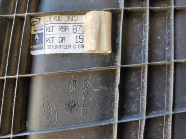 OSŁONA FOTELA RENAULT MASTER III 156049422 FV