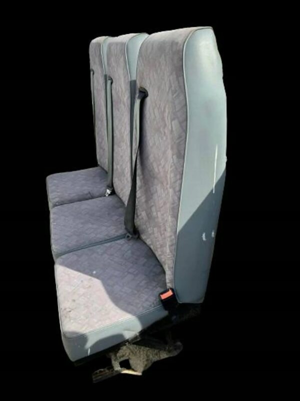 FOTEL KANAPA Z PASAMI ZABUDOWA TRANSIT DUCATO MASTER UNIWERSALNA 3 MIEJSCA