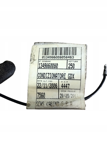 WIĄZKA NAGRZEWNICY DUCATO 2.2 06-12 1349860080