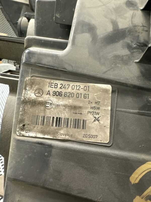 LAMPA LEWY PRZÓD EUROPA MERCEDES SPRINTER 906 06-14 A9068200161