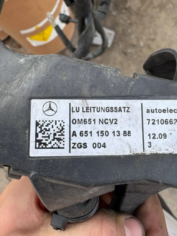 WIĄZKA SILNIKA MERCEDES VITO W639 2.2 CDI OM651 A6511501388