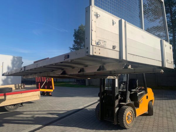 PAKA ZABUDOWA LAMAR ALUMINIOWA 10 EUROPALET 490X220mm