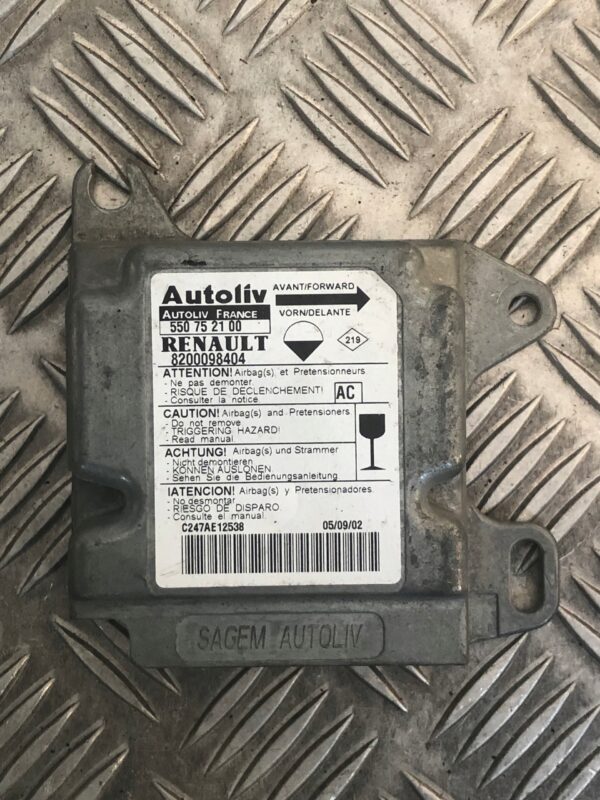 MODUŁ PODUSZEK RENAULT MASTER II 550752100