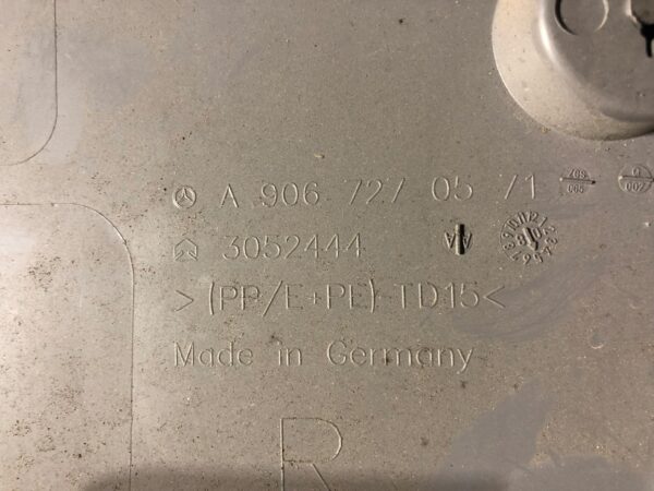 SCHOWEK DRZWI PRAWY NR 3 SPRINTER 906 A9067270571