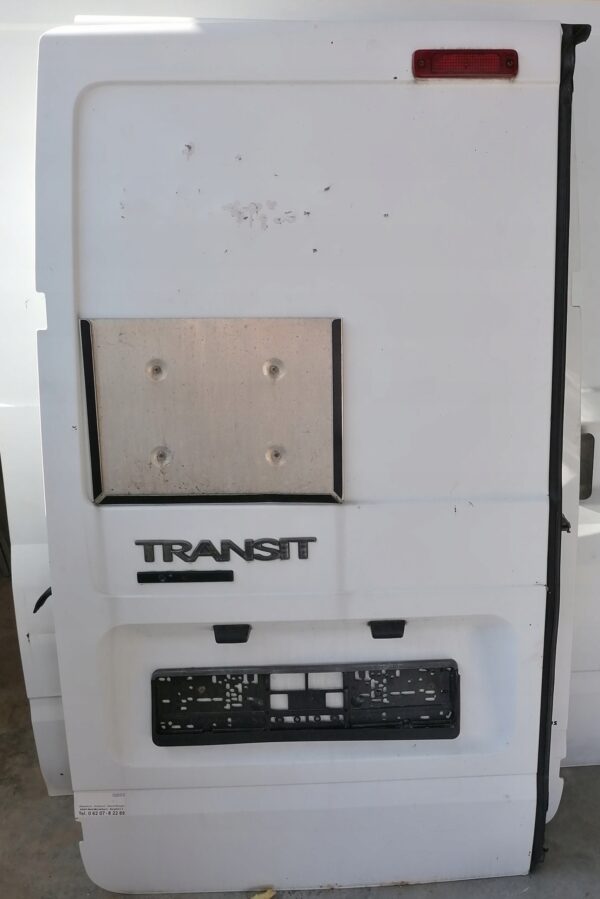 DRZWI LEWE TYLNE FORD TRANSIT 06-14 BIAŁE