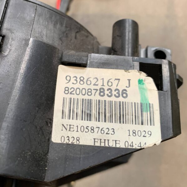 PRZEŁĄCZNIK WYCIERACZEK + TAŚMA AIRBAG 93862167J 8200878336 RENAULT TRAFIC