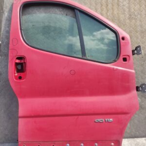 DRZWI PRAWE TRAFIC VIVARO PRIMASTAR 01-14 NR34 CZERWONY