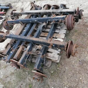 OŚ TYLNA FORD TRANSIT 06-14 15 CALI GOŁA