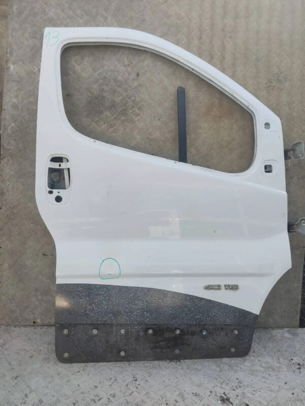 DRZWI PRAWE TRAFIC VIVARO PRIMASTAR 01-14 NR13 BIAŁY