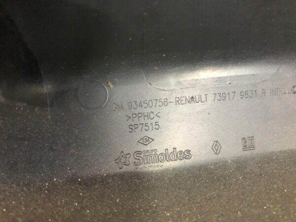 OSŁONA INSTALACJI RENAULT TRAFIC 14- 739179831R