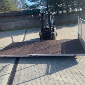 PAKA ZABUDOWA LAMAR ALUMINIOWA 10 EUROPALET 490X220mm