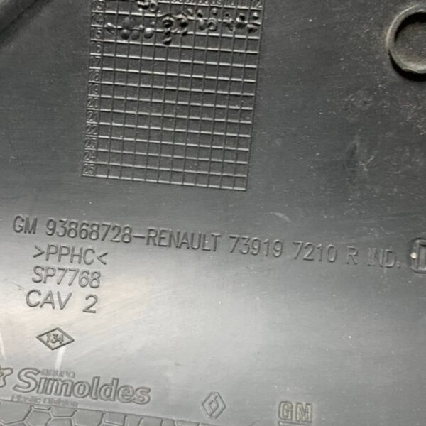 OSŁONA SŁUPKA INSTALACJI 739197210R RENAULT TRAFIC III