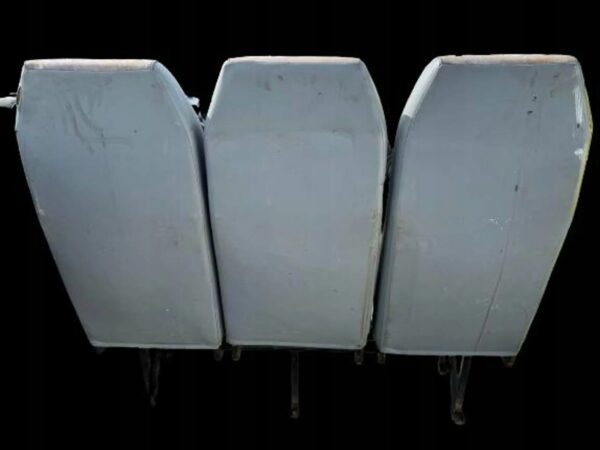 FOTEL KANAPA Z PASAMI ZABUDOWA TRANSIT DUCATO MASTER UNIWERSALNA 3 MIEJSCA