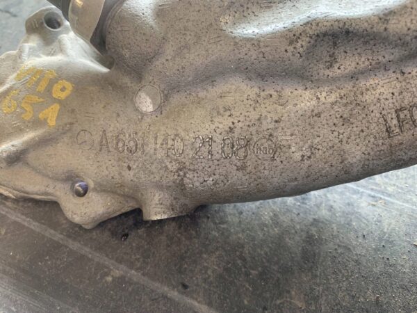 RURA CHŁODNICY SPALIN EGR VITO W639 651 A6511402108