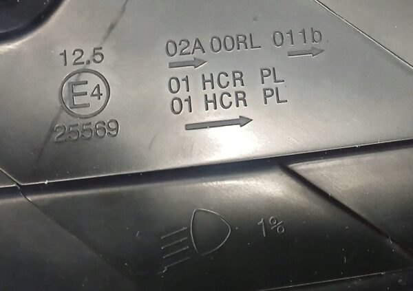 LAMPA LEWY PRZÓD FORD COURIER