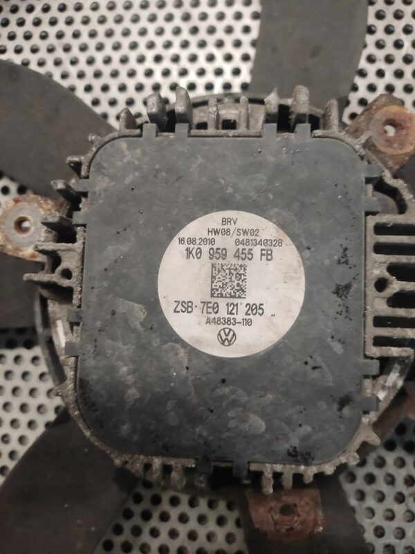 WENTYLATOR CHŁODNICY VOLKSWAGEN T5 1K0959455FB