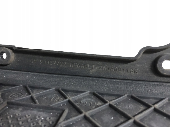 NAROŻNIK LAMPY LEWY TYŁ RENAULT TRAFIC 265A60118R