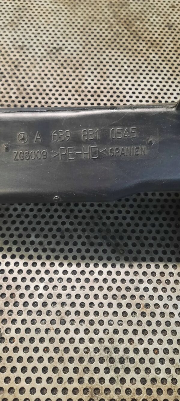 RURA DOLOTOWA POWIETRZA MERCEDES 6R98310545