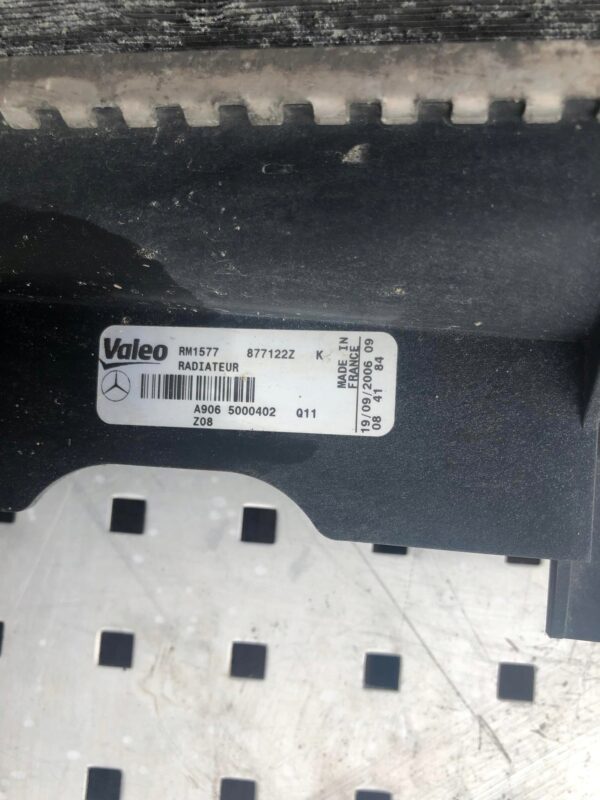 CHŁODNICA WODY SPRINTER 2.2 CDI A9065000402 NR10