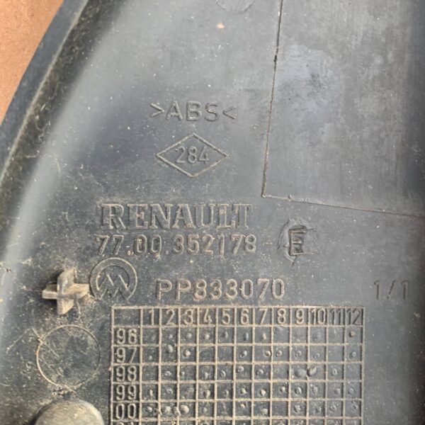 ZAŚLEPKA LUSTERKA PRAWA 7700352178 RENAULT MASTER II
