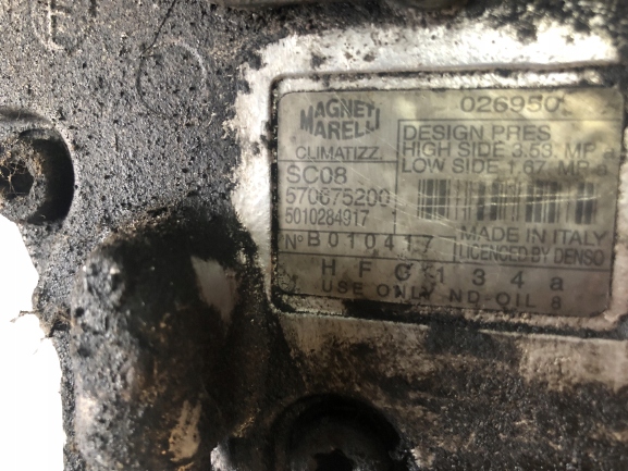 SPRĘŻARKA KLIMATYZACJI IVECO DAILY 2.8 570675200